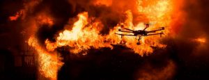drones en incendios aerocamaras