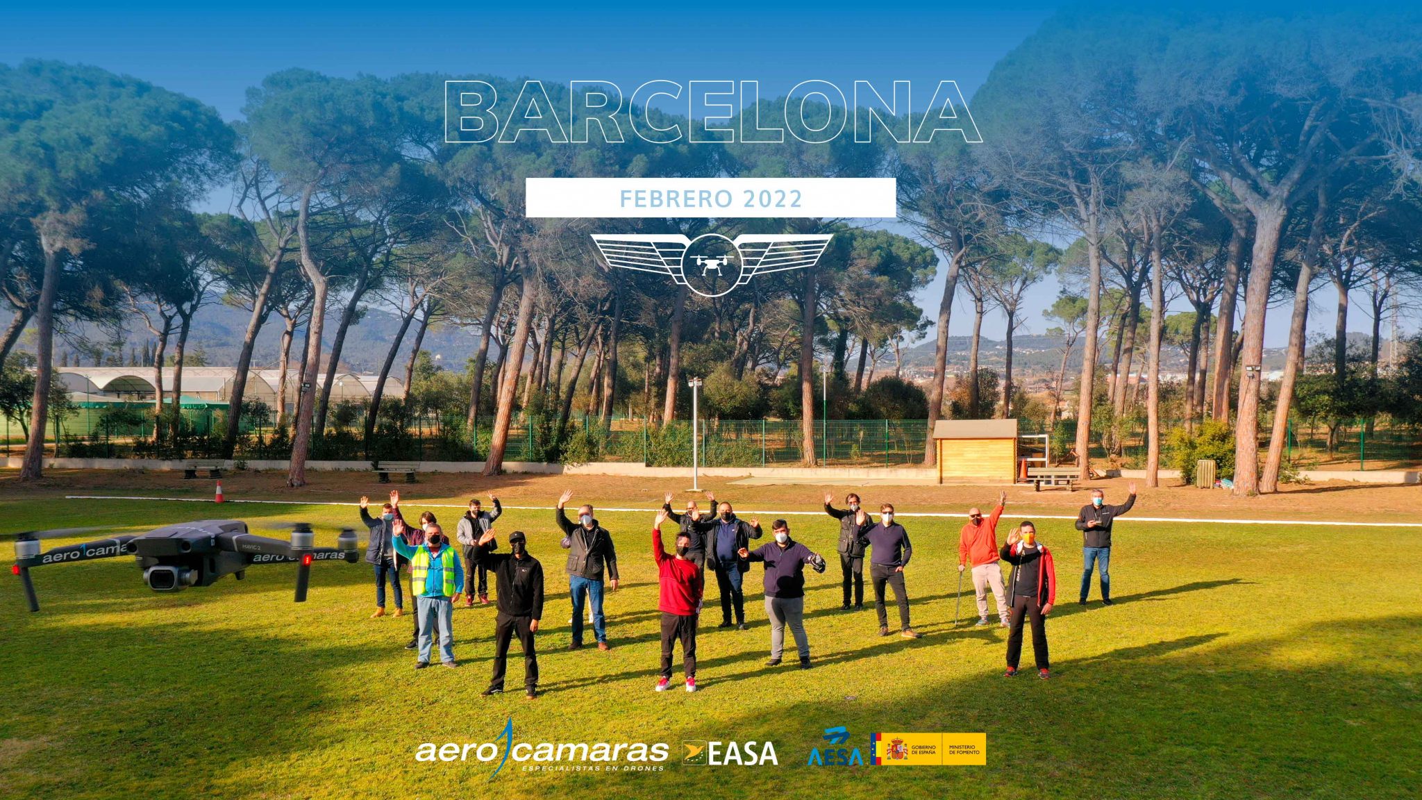 Curso Oficial Piloto de Drones AESA/EASA en Barcelona