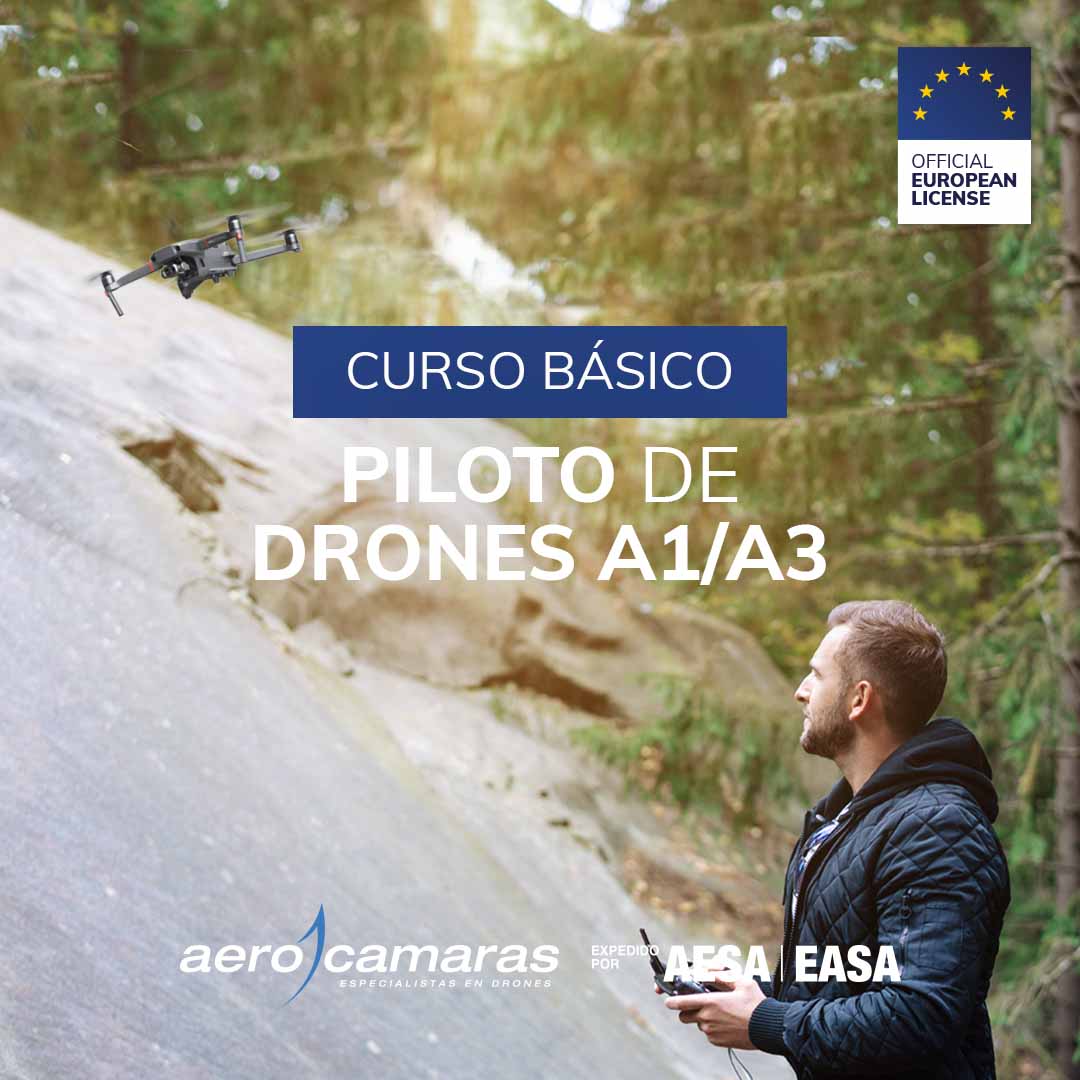 curso basico de piloto de drones a1 a3
