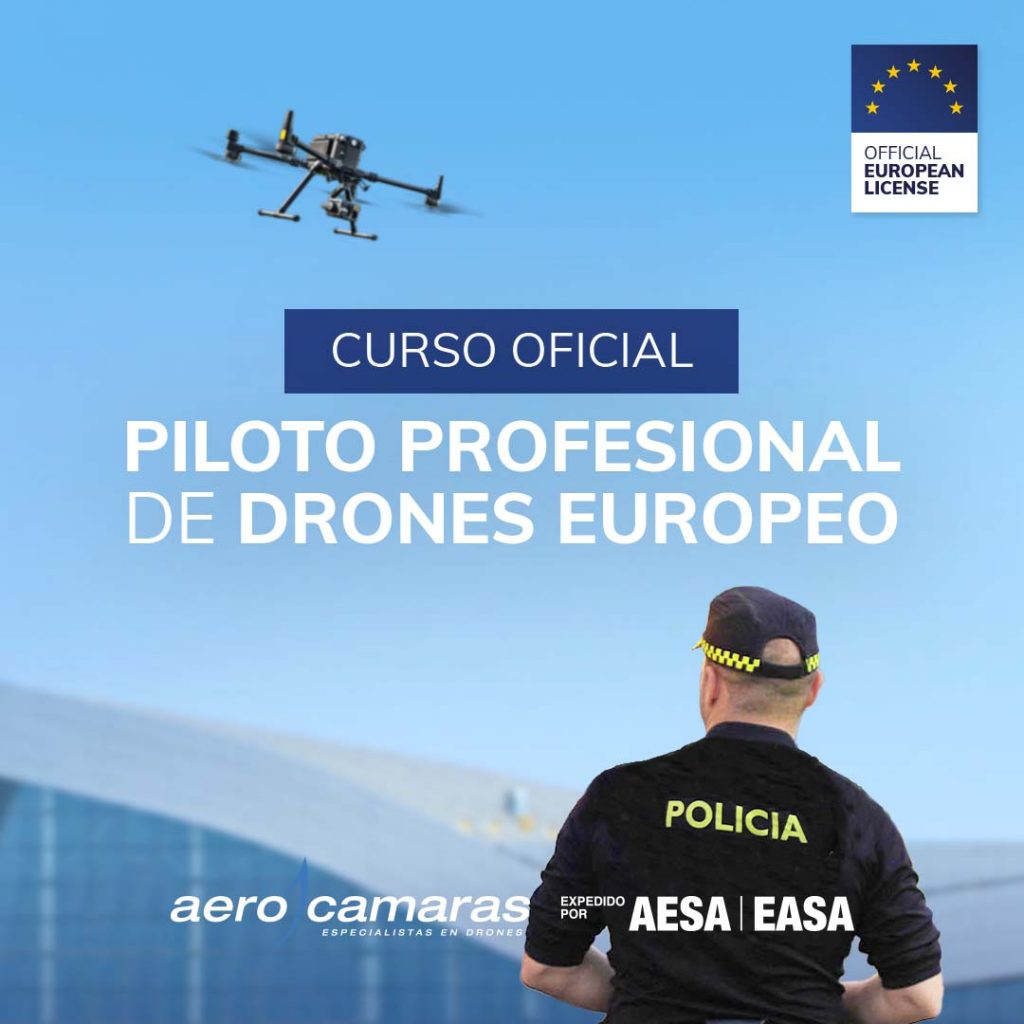 curso oficial piloto profesional de drones europeo