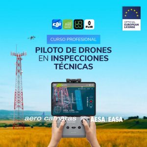 curso profesional piloto de drones en inspecciones tecnicas