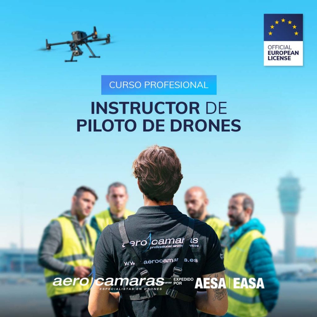 instructor piloto de drones
